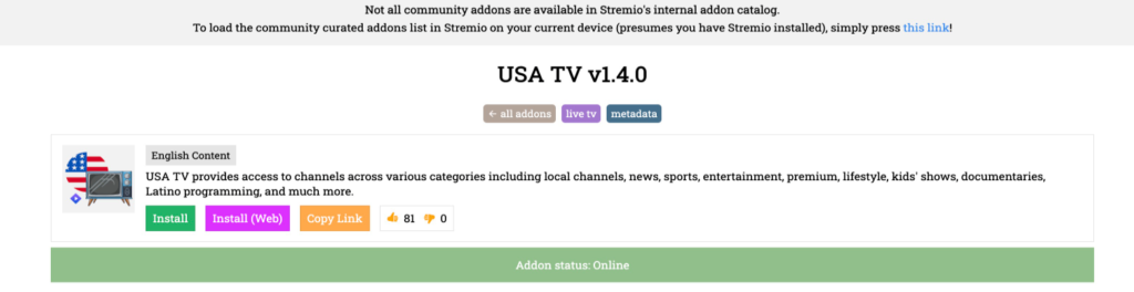Top 10 des Meilleurs Addons Stremio 2025 - USA TV