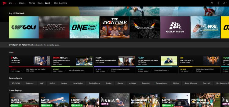 Les 17 Meilleurs Sites de Streaming Sport Gratuits 2025 ( Sans Pub ) - 7Plus
