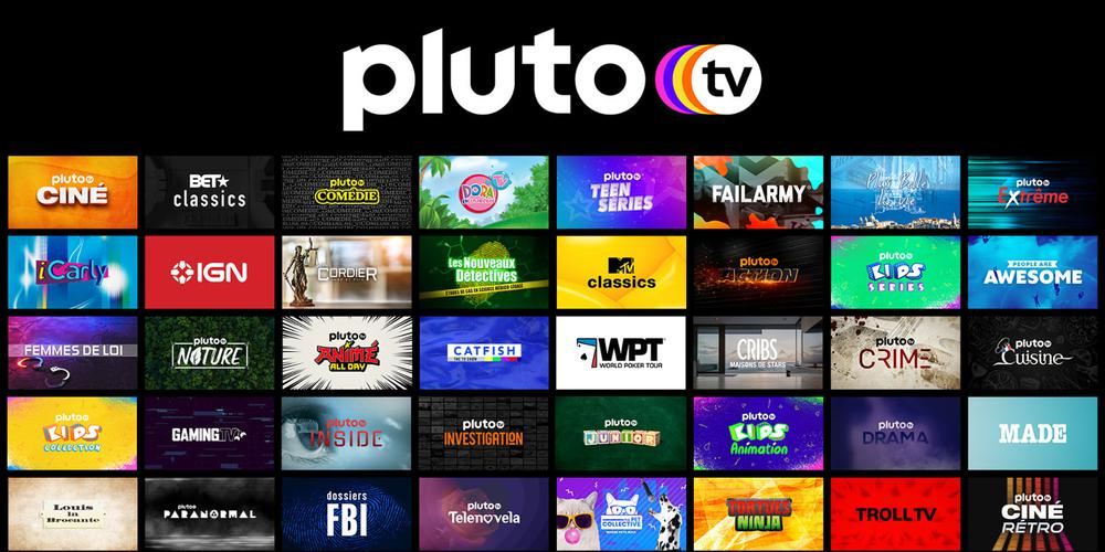 Meilleurs sites de streaming TV en direct - Pluto TV