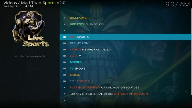12 Meilleurs Addons Sportifs Kodi en 2025 - Mad Titan Sports