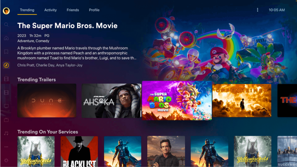 Meilleurs sites de streaming TV en direct - Plex