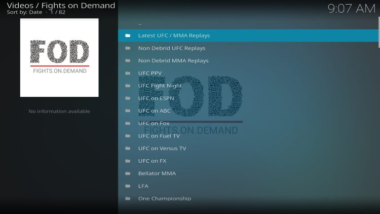 12 Meilleurs Addons Sportifs Kodi en 2025 - Fights on Demand