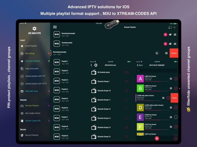 Top applications IPTV pour téléviseurs - GSE Smart IPTV