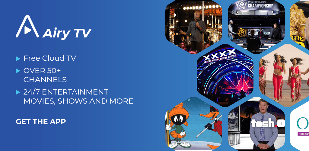 Meilleurs sites de streaming TV en direct - Airy TV