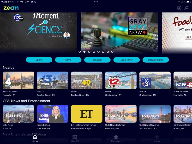 Meilleurs sites de streaming TV en direct - Zeam