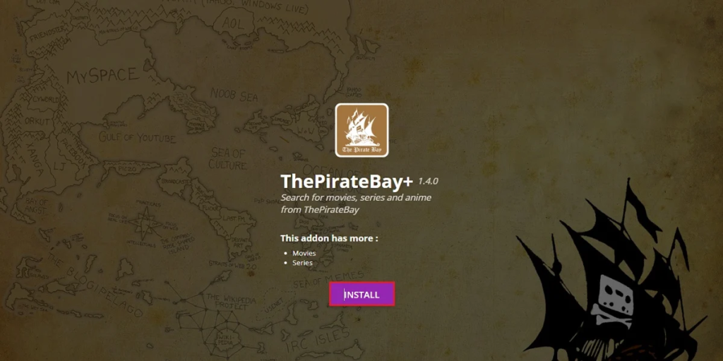 Comment Installer les Addons sur Stremio Installation ThePirateBay+