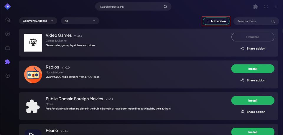 Comment Installer les Addons sur Stremio Ajouter un addon